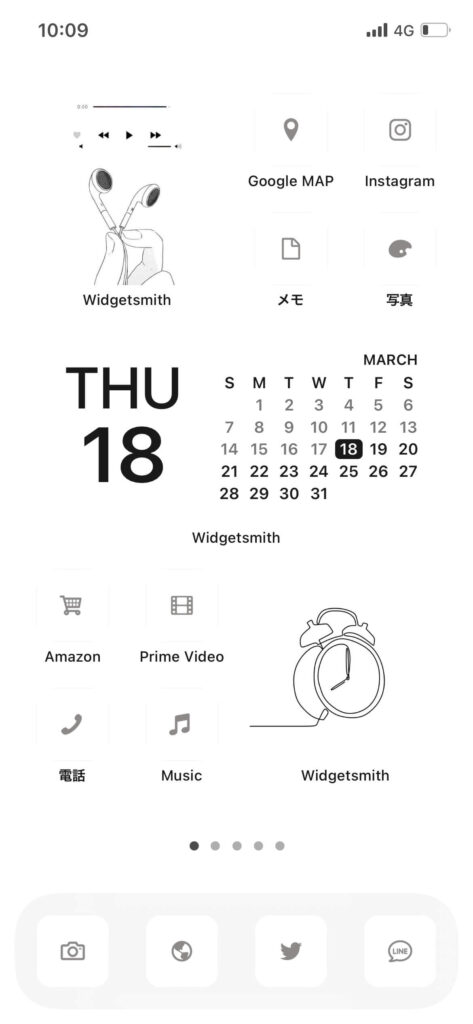 Iphoneのホーム画面をオシャレにカッコよくカスタマイズする方法 たくブログ