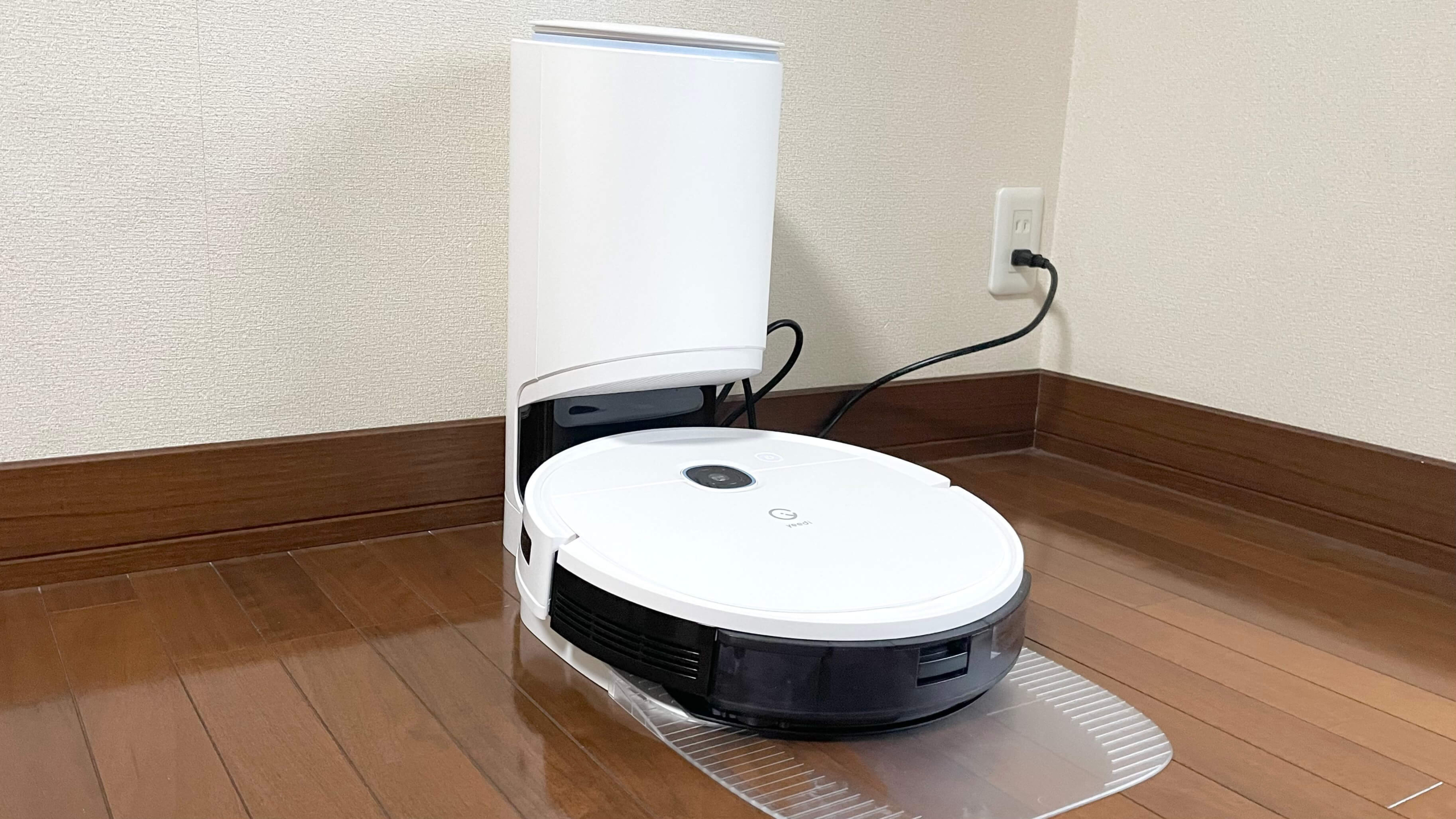キラリリショップ家電yeedi vac 2 pro ロボット掃除機 振動モップ床拭き ゴミ自動回収